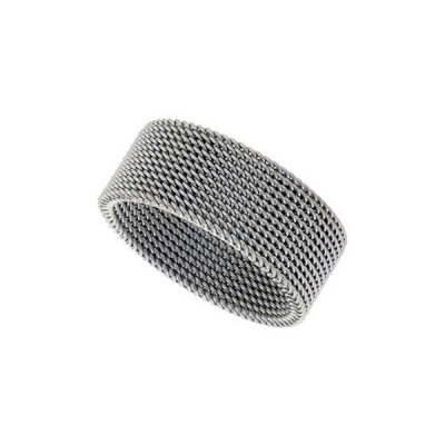 Fashion jewelry hollow high polished stainless steel ring band mens jewelry
