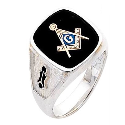 China Manufacturer Mens Masonic Symbol Ring Freemason Ring