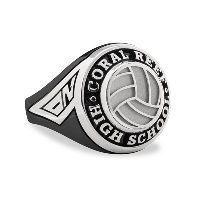High School Volleyball Championship Rings