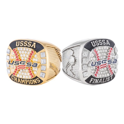USSSA Youth Baseball Tournament Champions/Finalist Rings 
